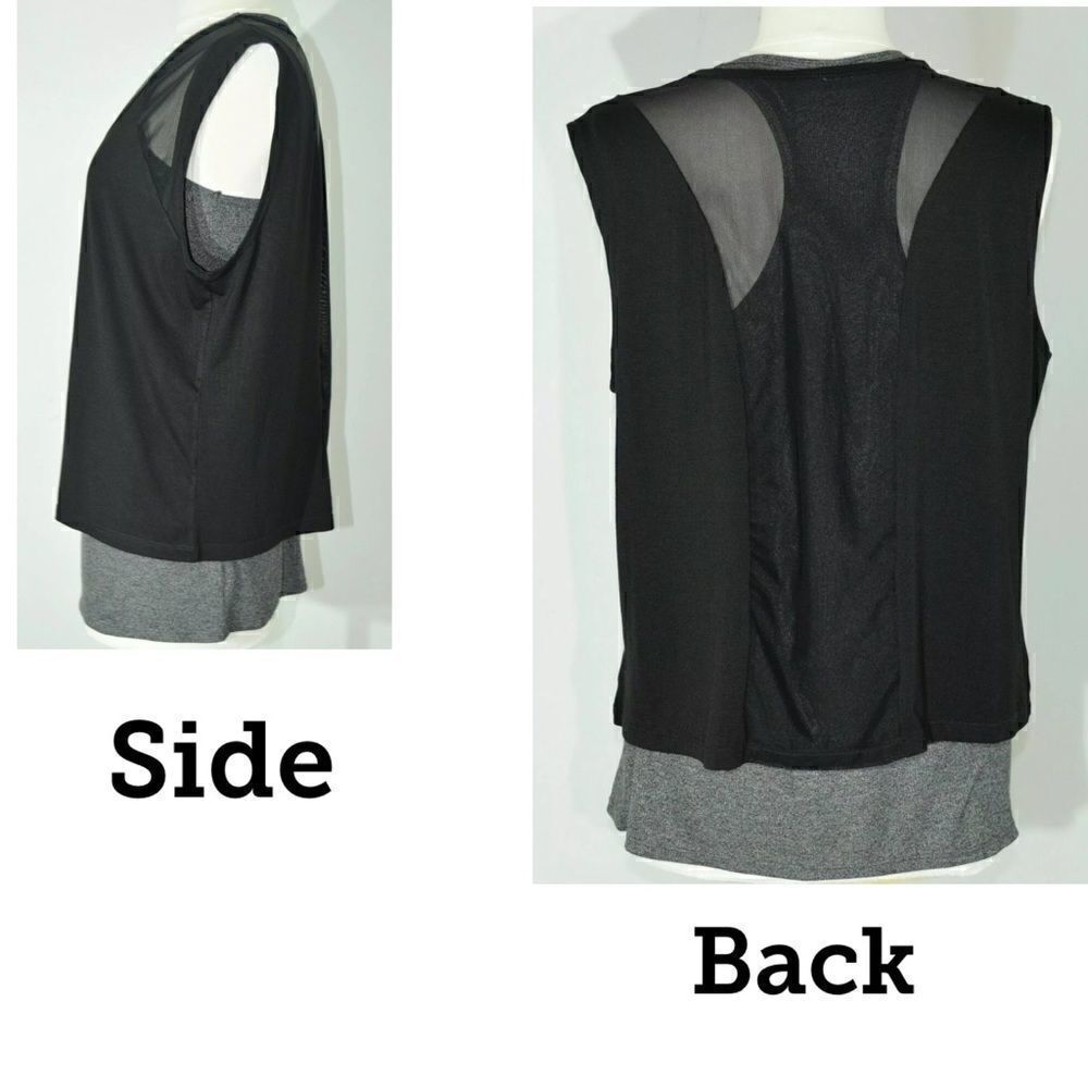 Tangerine double layered tank top black/… - Picture 5 of 13